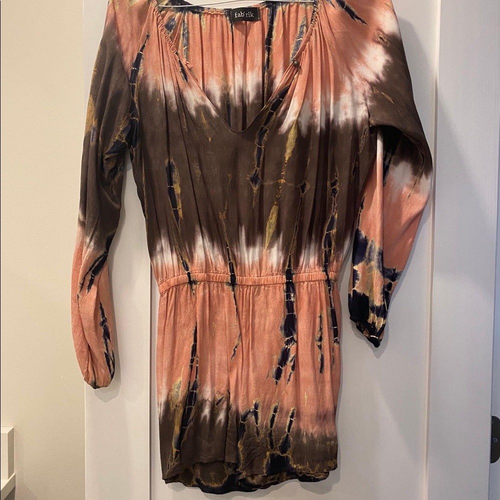 Fab’rik Tie Dye Shorts Romper